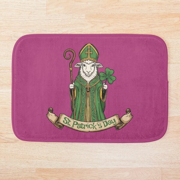Item preview, Saint Sheep’s Day – Funny St. Patrick’s Day Lamb Design designed and sold by CARPIO Creations.