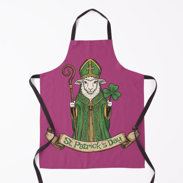 Item preview, Saint Sheep’s Day – Funny St. Patrick’s Day Lamb Design designed and sold by CARPIO Creations.
