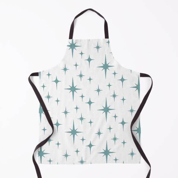 Item preview, Vintage Retro 1950s Mid Century Modern Aqua Blue Atomic Starburst  designed and sold by RetroMaggie.
