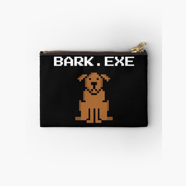 Item preview, BARK.EXE - Funny Pixel Art Dog Programmer & Retro Gamer designed and sold by vividlukas.