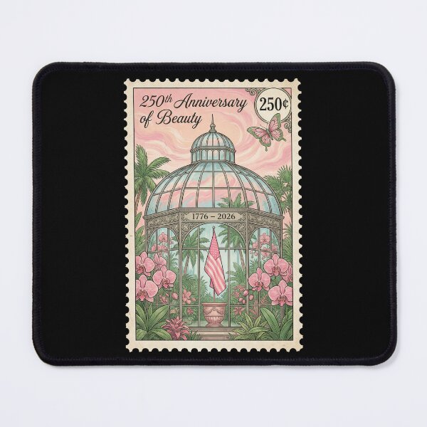 Item preview, 250th Anniversary of Beauty Victorian Glass House Stamp designed and sold by G350.