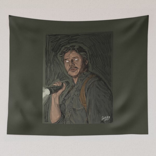 Item preview, Retrato de protector postapocalíptico designed and sold by ghostieking.