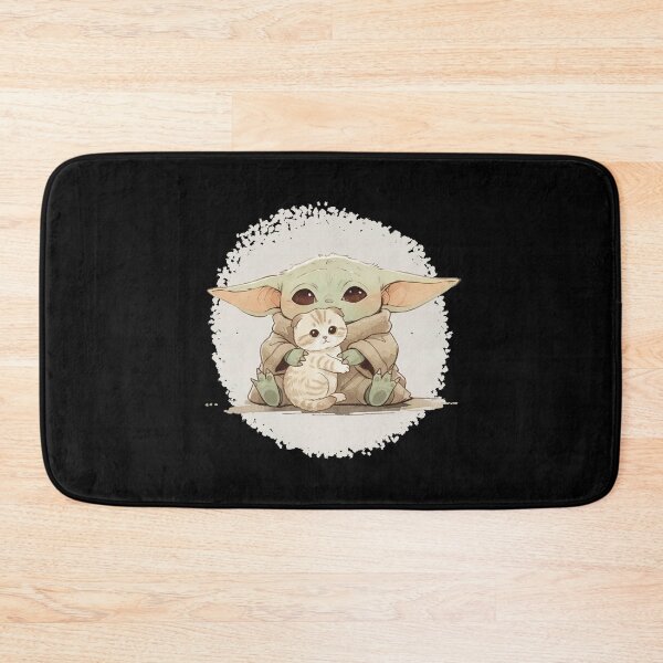 Item preview, BABY YODA WITH SCOTTISH FOLD designed and sold by LIS AND MELIVERSO.
