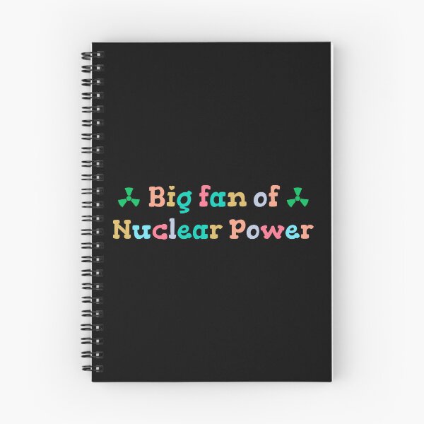 Item preview, Big Fan of Nuclear Power Science Humor designed and sold by HandicraftArt.