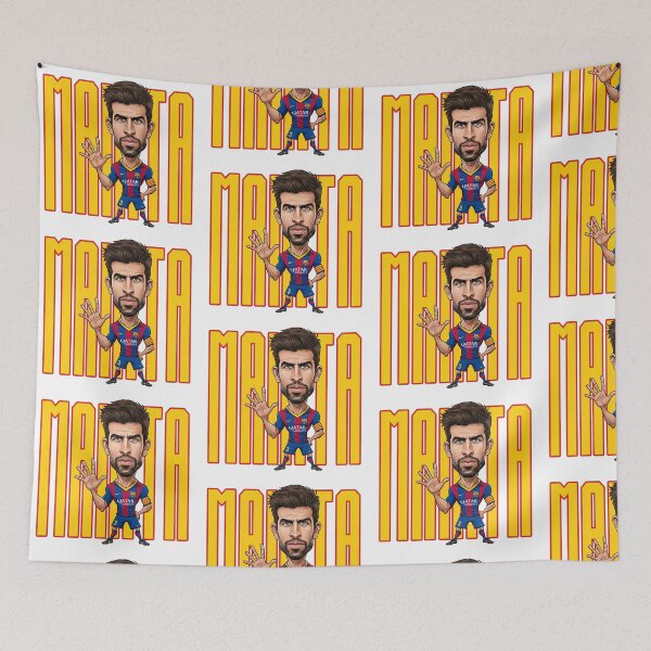 Item preview, Funny caricature of Gerard Pique Manita designed and sold by vectorlove.