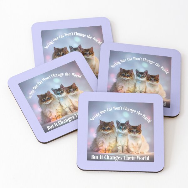 Item preview, Saving One Cat... Cat Rescue designed and sold by Sachie's Studio.