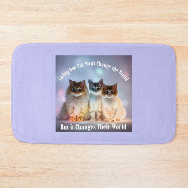 Item preview, Saving One Cat... Cat Rescue designed and sold by Sachie's Studio.