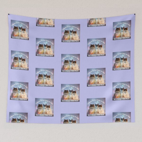 Item preview, Saving One Cat... Cat Rescue designed and sold by Sachie's Studio.