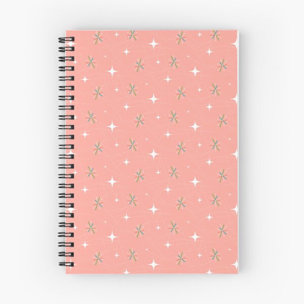 Item preview, Retro 1950s Mid Century Modern Pink Atomic Starburst designed and sold by RetroMaggie.