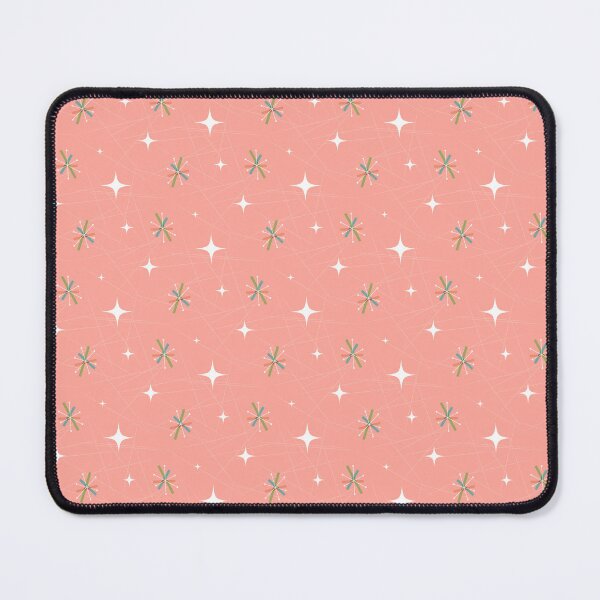 Item preview, Retro 1950s Mid Century Modern Pink Atomic Starburst designed and sold by RetroMaggie.