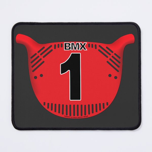 Item preview, Old School BMX Flo-Panel Style Number Plate Design designed and sold by Pro29Graphics.