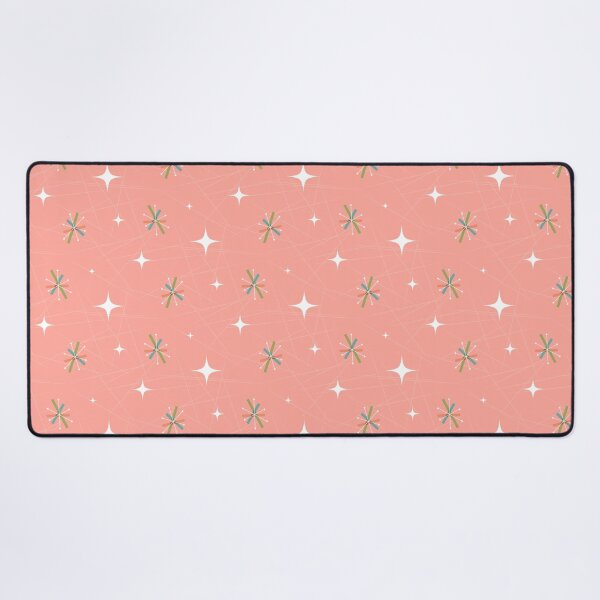 Item preview, Retro 1950s Mid Century Modern Pink Atomic Starburst designed and sold by RetroMaggie.