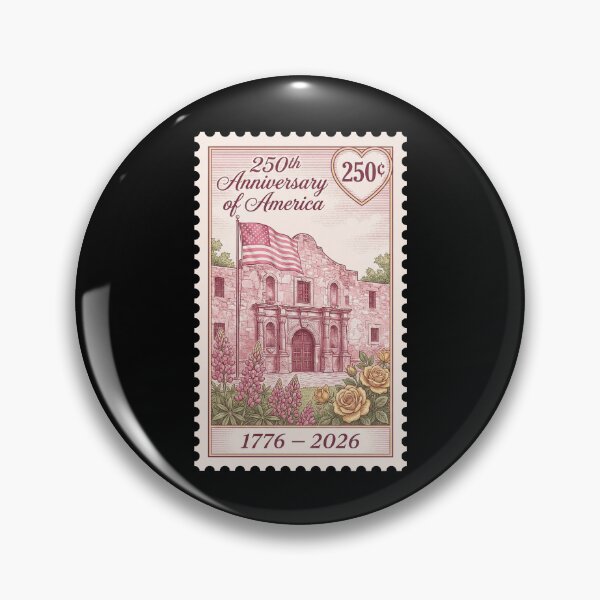 Item preview, 250th Anniversary America The Alamo Texas Stamp designed and sold by G350.
