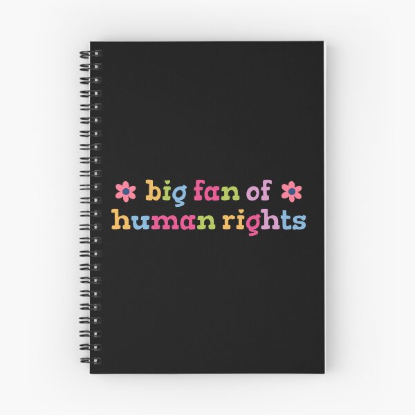 Item preview, Big Fan of Human Rights Statement designed and sold by HandicraftArt.