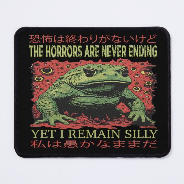 Item preview, the horrors are never ending shirt vintage japanese frog designed and sold by CHAKSTYLE.