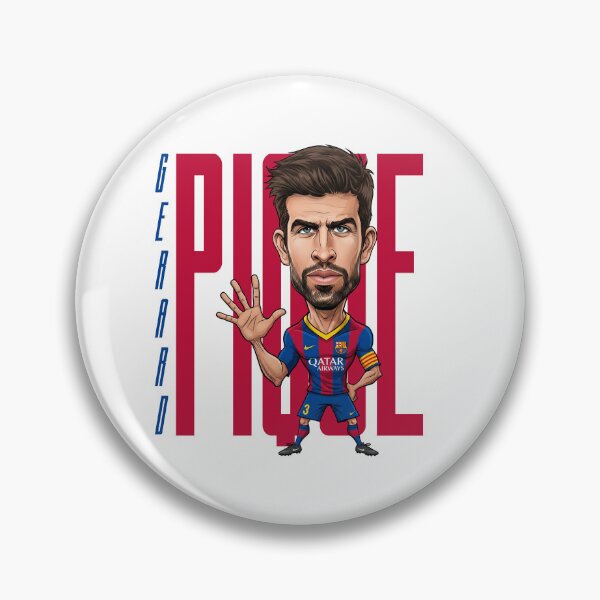 Item preview, Funny caricature of Gerard Pique designed and sold by vectorlove.