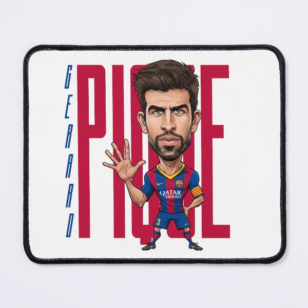 Item preview, Funny caricature of Gerard Pique designed and sold by vectorlove.