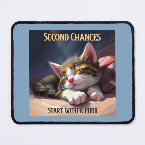 Item preview, Second Chances Start with a Purr Cat Rescue designed and sold by Sachie's Studio.