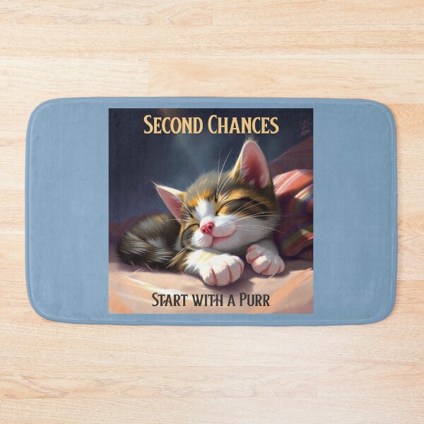 Item preview, Second Chances Start with a Purr Cat Rescue designed and sold by Sachie's Studio.