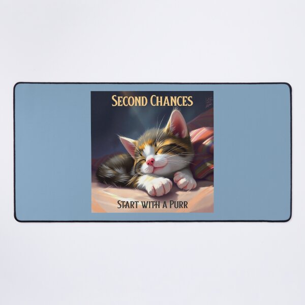 Item preview, Second Chances Start with a Purr Cat Rescue designed and sold by Sachie's Studio.