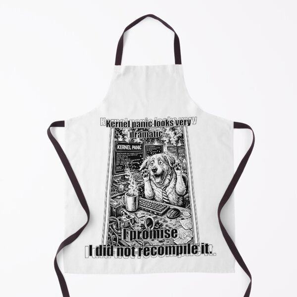 Item preview, Kernel Panic IT Humor Dog Meme designed and sold by ArhiStrategOne.