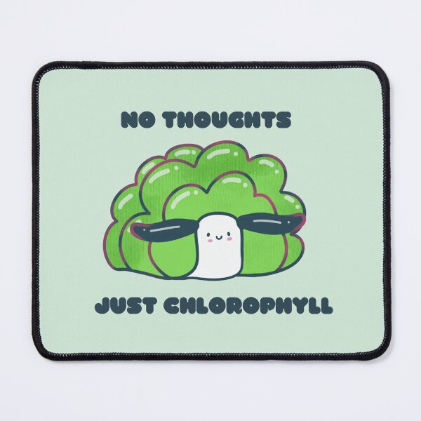 Item preview, No Thoughts Just Chlorophyll - Cute Silly Sea Sheep designed and sold by ShyHomebodyClub.