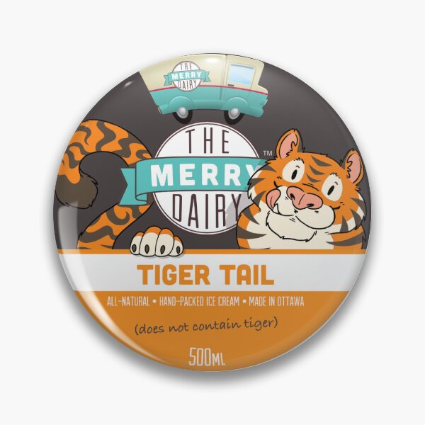 Item preview, Tiger Tail Ice Cream designed and sold by The Merry Dairy.