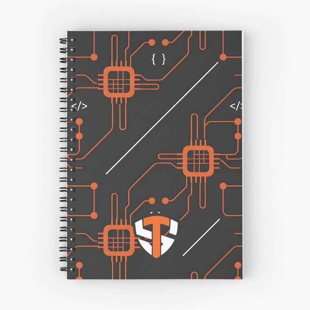 Item preview, Spiral Notebook designed and sold by techieshow.