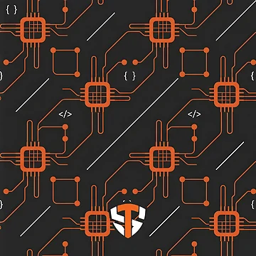 Artwork thumbnail, Techie Show Tech Pattern by techieshow