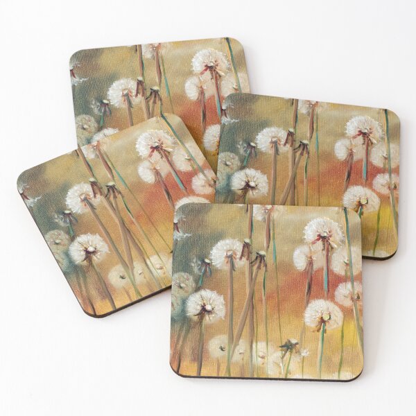 Item preview, Autumn Dandelion Macro - Golden Fall Breeze designed and sold by JurateArt-DK.