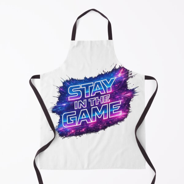 Item preview, Stay in the Game Neon. designed and sold by Nika Art Studio.