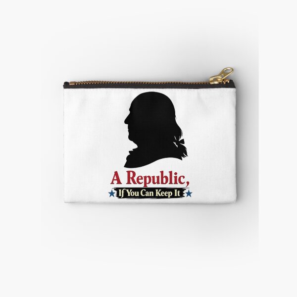 Item preview, A Republic If You Can Keep It Ben Franklin Quote  designed and sold by The Junto Shop.