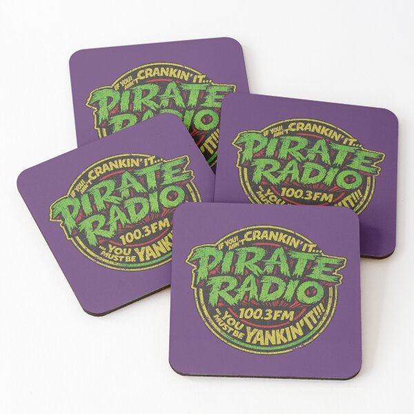 Item preview, Pirate Radio KQLZ 100.3 FM Crankin' & Yankin' 1989 designed and sold by AstroZombie6669.