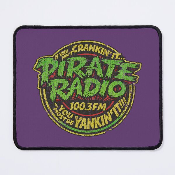 Item preview, Pirate Radio KQLZ 100.3 FM Crankin' & Yankin' 1989 designed and sold by AstroZombie6669.