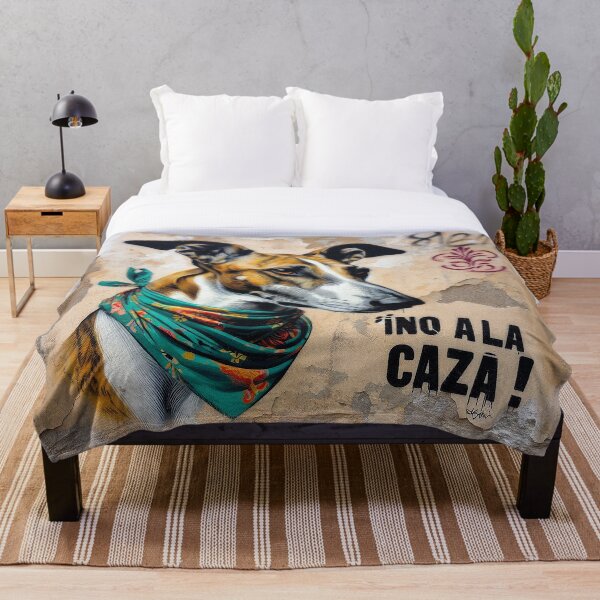 Item preview, GALOGO - Street Variations - No a la caza_02 designed and sold by GALOGO – Art for Sighthounds & Animal Welfare.