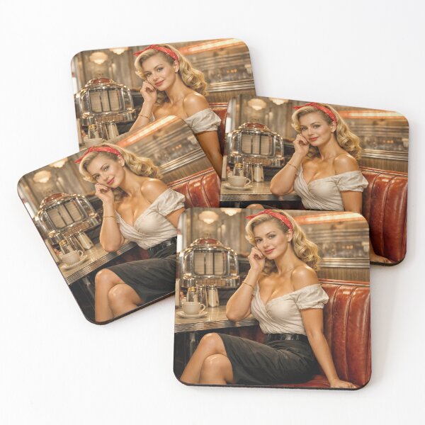 Item preview, Retro Diner Style – 1950s Nostalgia designed and sold by ForeverPrintsOK.