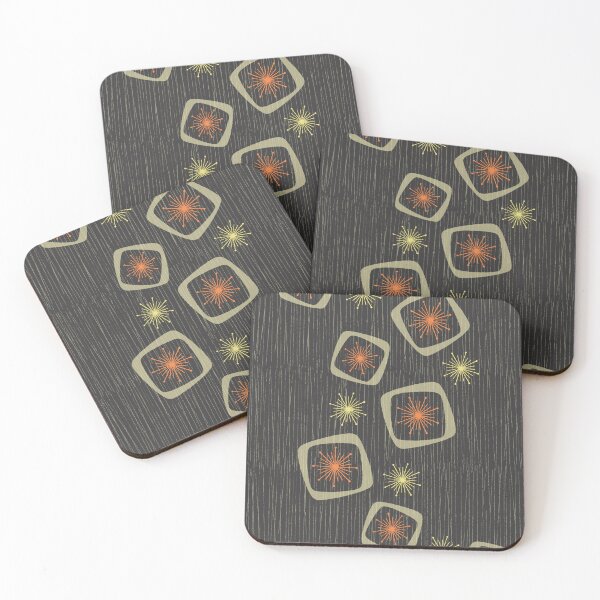 Item preview, Retro Mid Century Modern Atomic Starburst Geometric designed and sold by RetroMaggie.