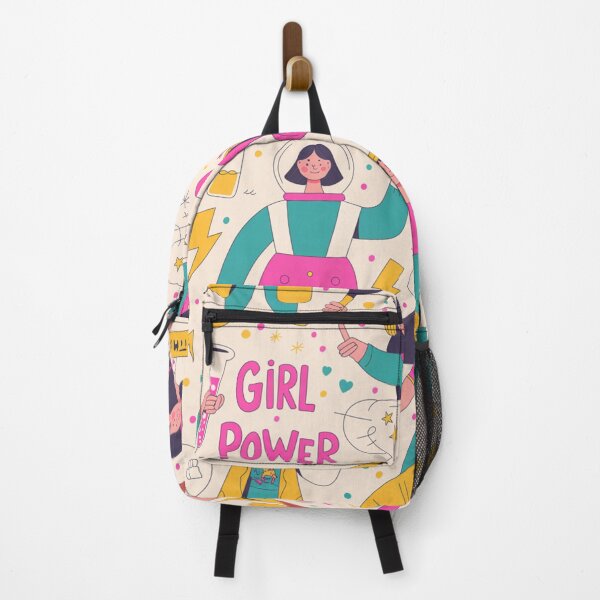 Item preview, Girl Power & Equality Whimsical Pattern – Empowered Women Celebration   designed and sold by Midnight Veil Designs.