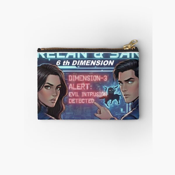 Item preview, Relan & San 6th Dimension Alert | Sci-Fi Command Center Battle Station Art designed and sold by RS-Globalist-.