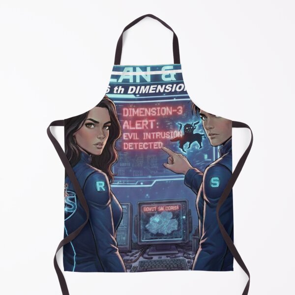 Item preview, Relan & San 6th Dimension Alert | Sci-Fi Command Center Battle Station Art designed and sold by RS-Globalist-.