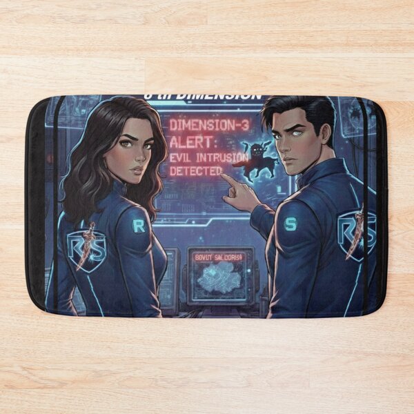 Item preview, Relan & San 6th Dimension Alert | Sci-Fi Command Center Battle Station Art designed and sold by RS-Globalist-.