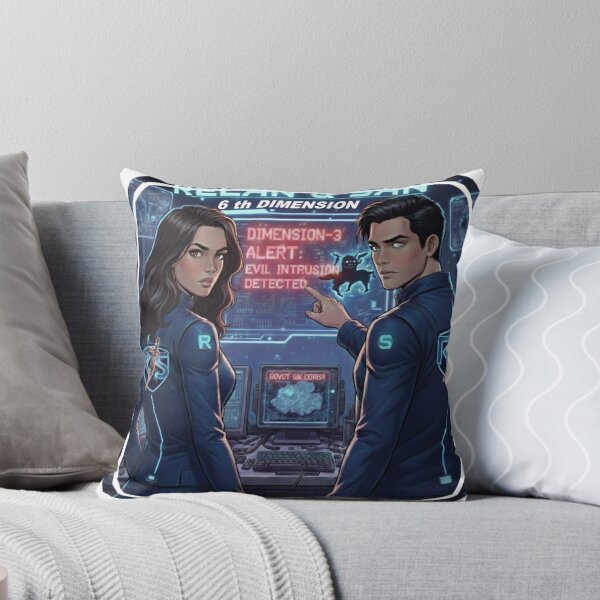Item preview, Relan & San 6th Dimension Alert | Sci-Fi Command Center Battle Station Art designed and sold by RS-Globalist-.
