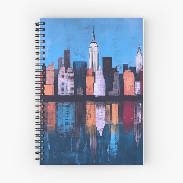 Item preview, NYC Skyline – Midnight Blue Urban Contrast designed and sold by SkylineVistas Designs.