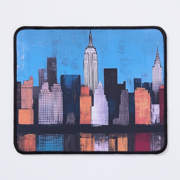 Item preview, NYC Skyline – Midnight Blue Urban Contrast designed and sold by SkylineVistas Designs.