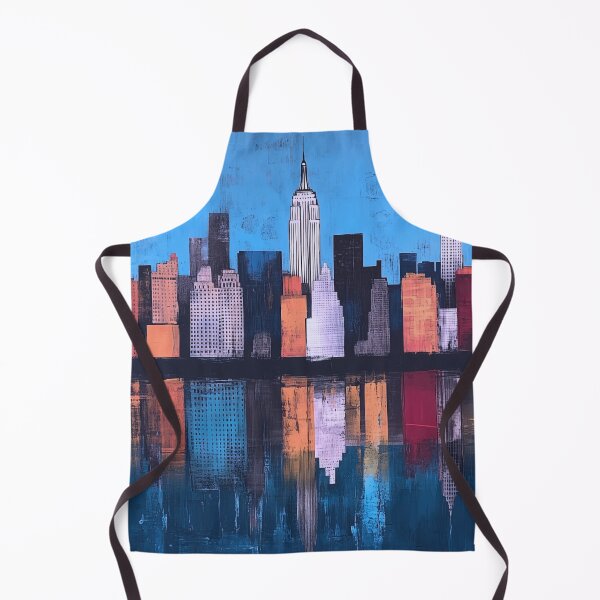 Item preview, NYC Skyline – Midnight Blue Urban Contrast designed and sold by SkylineVistas Designs.