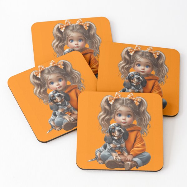 Item preview, Tennessee Puppy Love - PIGTAILS designed and sold by Pickle Wicked Designs.