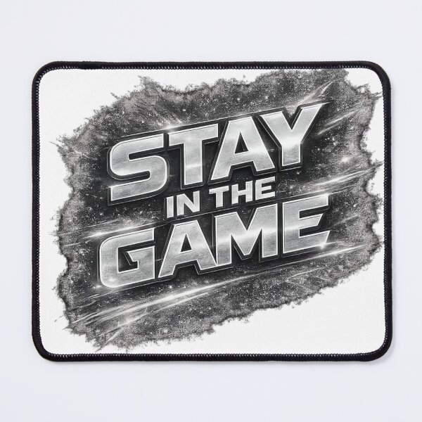 Item preview, Stay in the Game Graphic. designed and sold by Nika Art Studio.