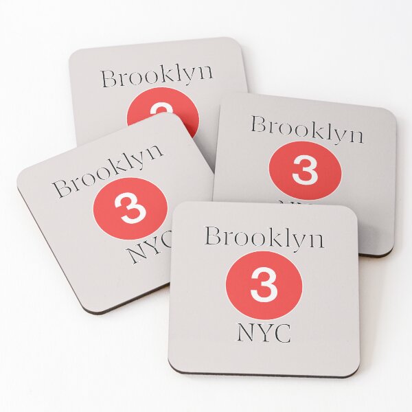 Item preview, Brooklyn 3 Train NYC designed and sold by Mountain-Point.
