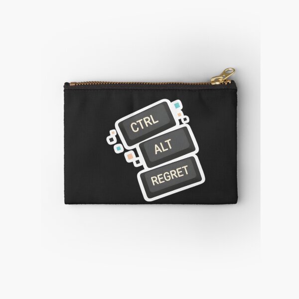 Item preview, Ctrl Alt Regret Funny Keyboard Meme designed and sold by BriyaSol.
