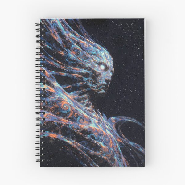 Item preview, The Guardian of the First Gate | Cosmic Guardian Wall Art | Psychedelic Portal Entity designed and sold by House of the Charlatan.